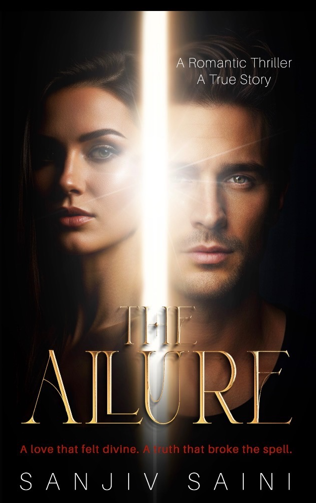 The Allure book cover by Sanjiv Saini